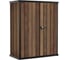 Шкаф уличный Keter Vertical Shed 1400 L тёмно-коричневый 261091 1
