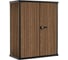 Шкаф уличный Keter Vertical Shed 1400 L коричневый 261093 1