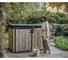 Шкаф уличный Keter Horizontal Shed 2020 L светло-коричневый 261096 6
