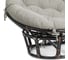 Диван Tetchair Мамасан/Mamasan (23/02 W) /с подушкой/ 169х102х80см, античный черно-коричневый, матрац 182х119см, ткань серо-бежевая 3м 16/2 25284 4