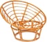 Кресло Tetchair Папасан/Papasan (23/01 W) /с подушкой/ 115х101х104см, коньячный, подушка рогожка, меланж 25876 4