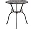 Комплект Tetchair Романс/Romance (стол+2 стула) алюминиевый сплав, D60/H67, 53х41х89см, бронзовый 10670 2