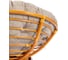 Кресло-качалка Tetchair Папасан/Papasan (W 23/01 B) /с подушкой/ 115х78х104см, коньячный, подушка рогожка, меланж 25873 7