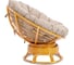Кресло-качалка Tetchair Папасан/Papasan (W 23/01 B) /с подушкой/ 115х78х104см, медовый, подушка рогожка, меланж 25872 2