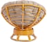 Кресло-качалка Tetchair Папасан/Papasan (W 23/01 B) /с подушкой/ 115х78х104см, медовый, подушка рогожка, меланж 25872 3