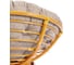 Кресло-качалка Tetchair Папасан/Papasan (W 23/01 B) /с подушкой/ 115х78х104см, медовый, подушка рогожка, меланж 25872 6