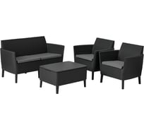 Комплект мебели Keter Salemo set графит 253220