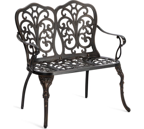 Скамья Tetchair Симфония/Symphonie сплав металла/алюминий, бронзовый 95х56х92см 10673