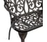 Скамья Tetchair Симфония/Symphonie сплав металла/алюминий, бронзовый 95х56х92см 10673 6