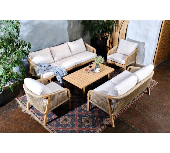 Диванная группа из акации Joygarden РИМИНИ XL 31412/31421/31413/31411