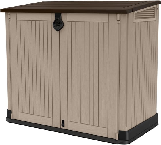 Шкаф Keter STORE IT OUT MIDI PRIME UPGRADED BEIGE BROWN 249440
