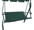 Качели садовые NOSTRESS COMFORT SC-003, 3 места, Ш170хГ110хВ153, мягкое сиденье, зеленый/белый 680051 12
