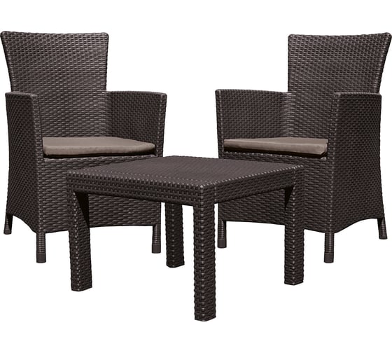 Комплект мебели Keter Rosario balcon set коричневый 216939 1