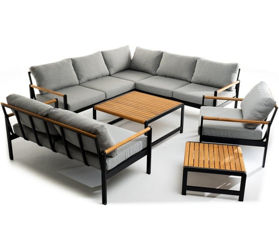 Лаунж зона из алюминия Joygarden МАЙЯ XL темный графит 41102/41104/41105/41106/41103/41101/41100