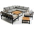 Лаунж зона из алюминия Joygarden МАЙЯ XL темный графит 41102/41104/41105/41106/41103/41101/41100 1