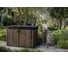 Шкаф уличный Keter Horizontal Shed 2020 L тёмно-коричневый 261095 2