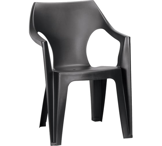 Кресло CURVER Dante Lowback, графит 207063