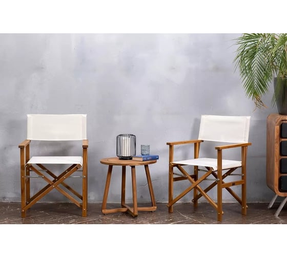 Кофейный комплект Joygarden ДИРЕКТОР бежевый из акации 31605/31601