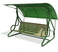 Качели садовые под поликарбонат GREEN GROWER 7930121330270