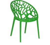 Стул Tetchair BUSH mod. 017 пластик, 60x58.5x80 см, зеленый, 4 шт. 12653