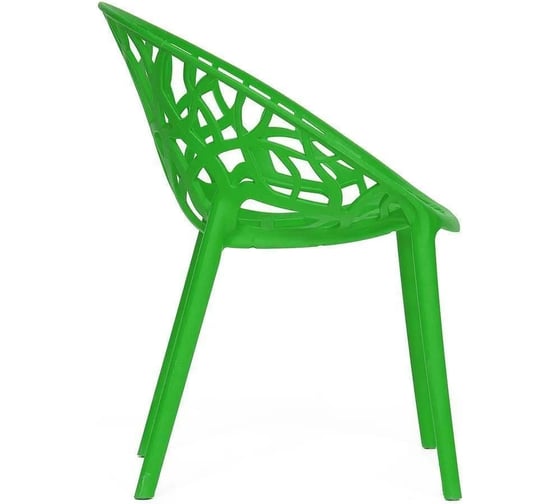 Стул Tetchair BUSH mod. 017 пластик, 60x58.5x80 см, зеленый, 4 шт. 12653