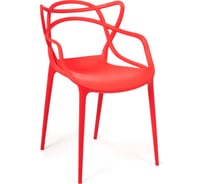 Стул Tetchair Cat Chair mod. 028 пластик, 54.5x56x84 см, красный, 2 шт. 033 14102