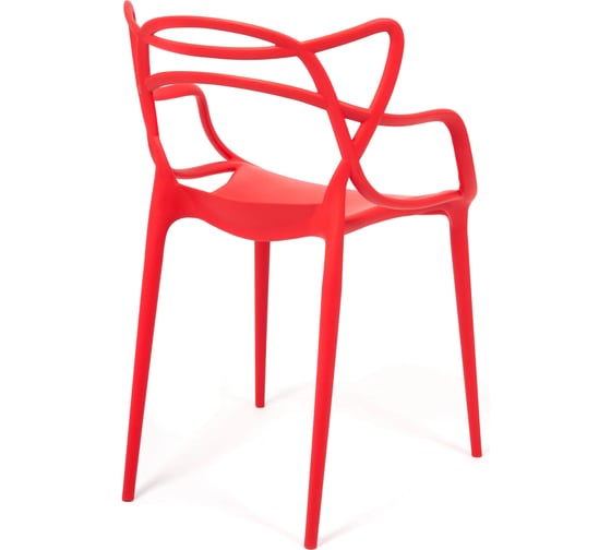 Стул Tetchair Cat Chair mod. 028 пластик, 54.5x56x84 см, красный, 2 шт. 033 14102