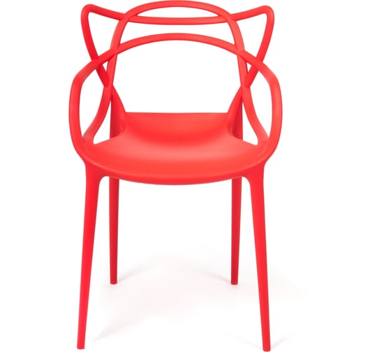 Стул Tetchair Cat Chair mod. 028 пластик, 54.5x56x84 см, красный, 2 шт. 033 14102