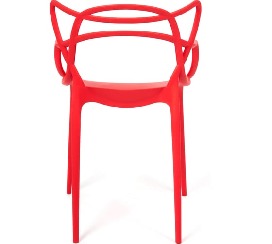 Стул Tetchair Cat Chair mod. 028 пластик, 54.5x56x84 см, красный, 2 шт. 033 14102