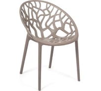 Стул Tetchair BUSH mod. 017 пластик, 60x58.5x80 см, серый, 4 шт. 14104