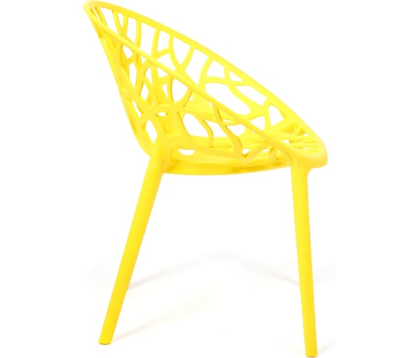 Стул Tetchair BUSH mod. 017 пластик, 60x58.5x80 см, желтый, 4 шт. 14103