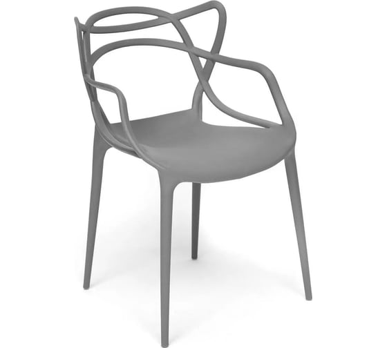 Стул Tetchair Cat Chair mod. 028 пластик, 54.5x56x84 см, серый, 2 шт. 024 13276