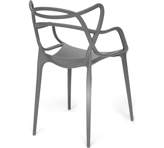 Стул Tetchair Cat Chair mod. 028 пластик, 54.5x56x84 см, серый, 2 шт. 024 13276