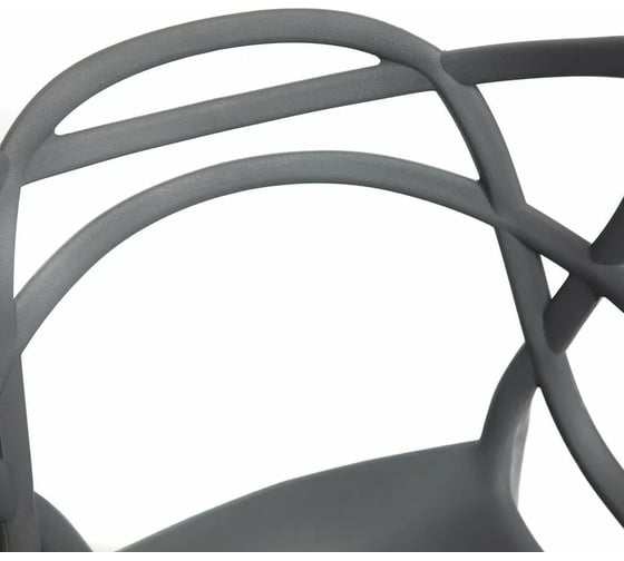 Стул Tetchair Cat Chair mod. 028 пластик, 54.5x56x84 см, серый, 2 шт. 024 13276