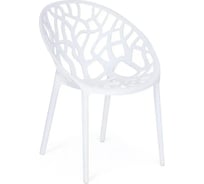 Стул Tetchair BUSH mod. 017 пластик, 60x58.5x80 см, белый, 4 шт. 11725
