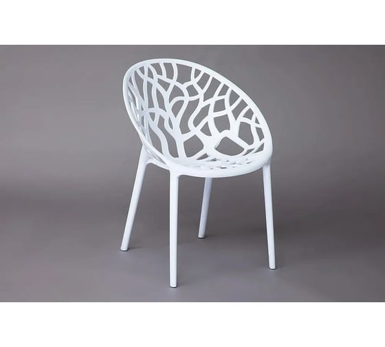 Стул Tetchair BUSH mod. 017 пластик, 60x58.5x80 см, белый, 4 шт. 11725