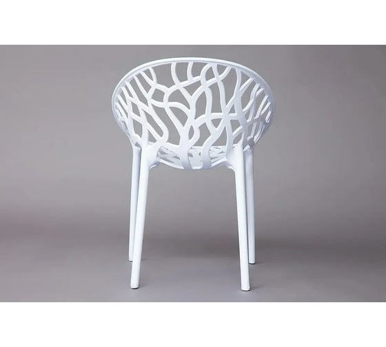 Стул Tetchair BUSH mod. 017 пластик, 60x58.5x80 см, белый, 4 шт. 11725