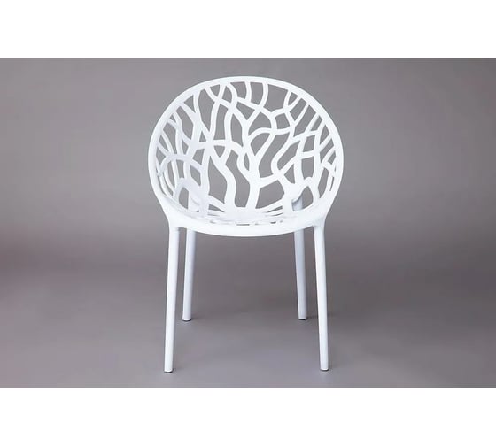 Стул Tetchair BUSH mod. 017 пластик, 60x58.5x80 см, белый, 4 шт. 11725