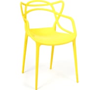 Стул Tetchair Cat Chair mod. 028 пластик, 54.5x56x84 см, желтый, 2 шт. 037 14101