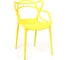 Стул Tetchair Cat Chair mod. 028 пластик, 54.5x56x84 см, желтый, 2 шт. 037 14101 1