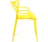 Стул Tetchair Cat Chair mod. 028 пластик, 54.5x56x84 см, желтый, 2 шт. 037 14101 2