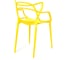 Стул Tetchair Cat Chair mod. 028 пластик, 54.5x56x84 см, желтый, 2 шт. 037 14101 3