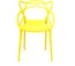 Стул Tetchair Cat Chair mod. 028 пластик, 54.5x56x84 см, желтый, 2 шт. 037 14101 5
