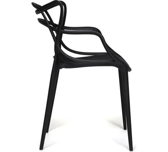 Стул Tetchair Cat Chair mod. 028 пластик, 54.5x56x84 см, черный, 2 шт. 3010 12655
