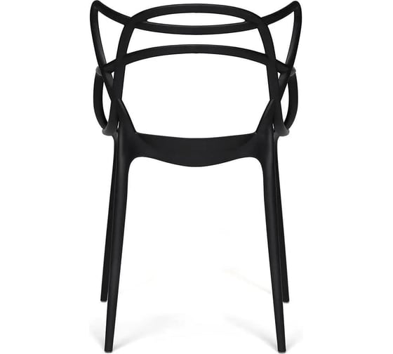Стул Tetchair Cat Chair mod. 028 пластик, 54.5x56x84 см, черный, 2 шт. 3010 12655