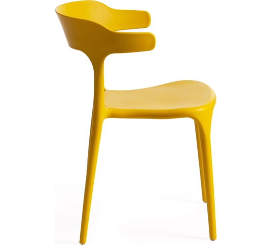 Стул Tetchair TON mod. PP-106 пластик, 50x50x76 см, желтый, 4 шт. 037 15202