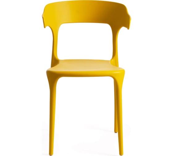 Стул Tetchair TON mod. PP-106 пластик, 50x50x76 см, желтый, 4 шт. 037 15202