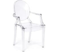 Кресло Tetchair MEDALION (mod. 922) пластик, 56.5x53.2x92.5 см, бесцветное, 4 шт. 11724