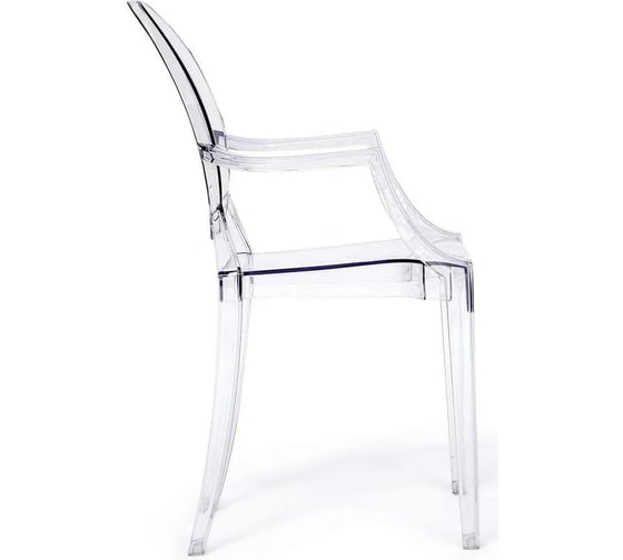 Кресло Tetchair MEDALION (mod. 922) пластик, 56.5x53.2x92.5 см, бесцветное, 4 шт. 11724