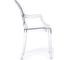 Кресло Tetchair MEDALION (mod. 922) пластик, 56.5x53.2x92.5 см, бесцветное, 4 шт. 11724 3